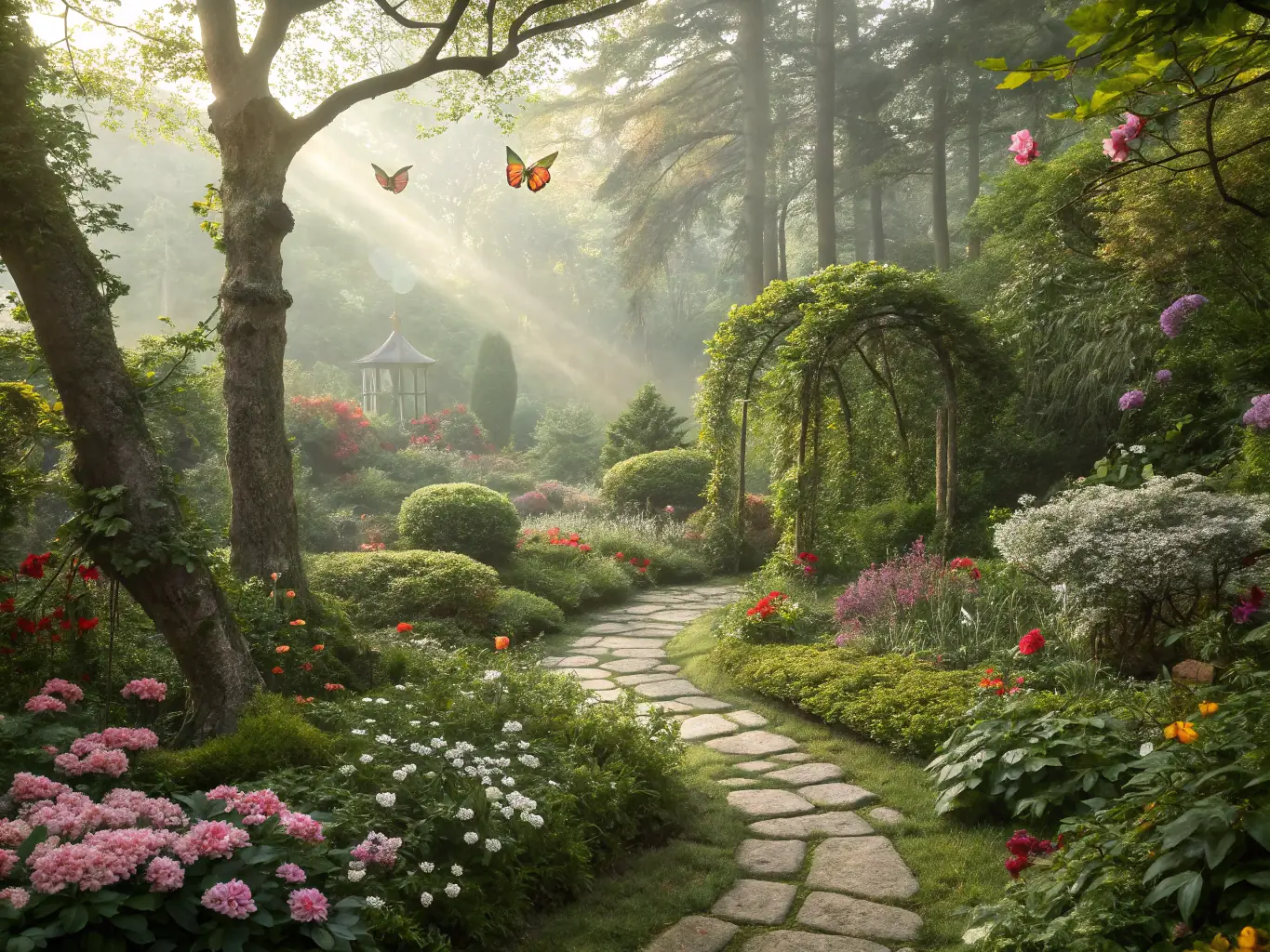 An image of various medicinal herbs and plants, symbolizing the healing power of nature and the benefits of herbal phytotherapy.